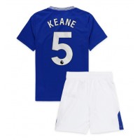 Maglia Calcio Everton Michael Keane #5 Prima Divisa Bambino 2024-25 Manica Corta (+ pantaloncini)